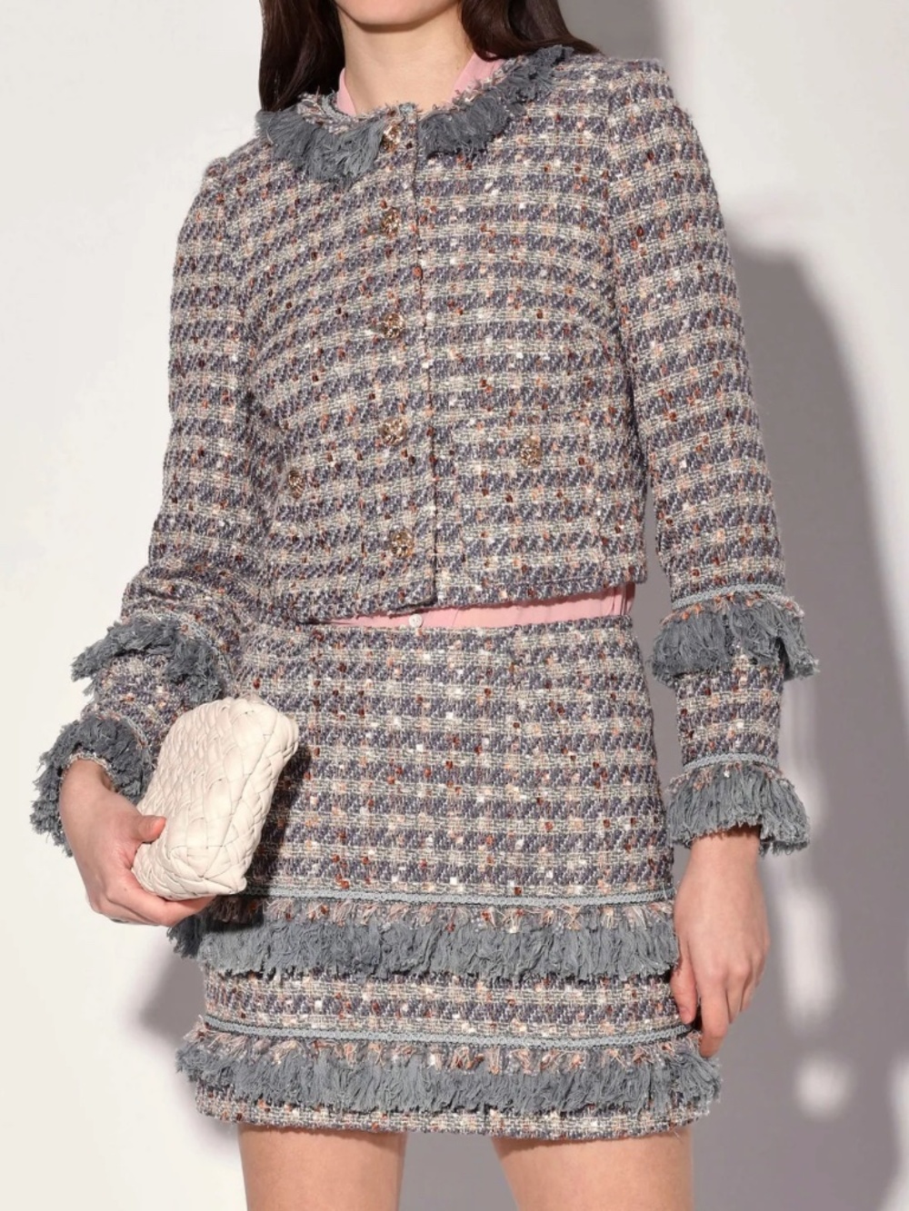 Walter Baker Michelle Jacket, Palace Tweed $298 NWT